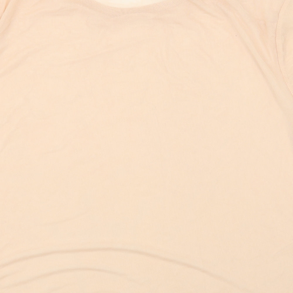 Missguided Womens Pink   Basic T-Shirt Size 8