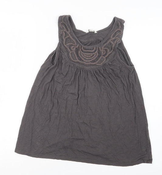 Monsoon Womens Brown   Basic Tank Size 10