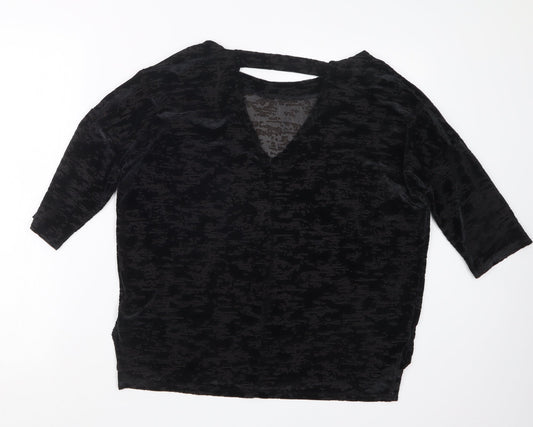 NEXT Womens Black   Basic T-Shirt Size 12