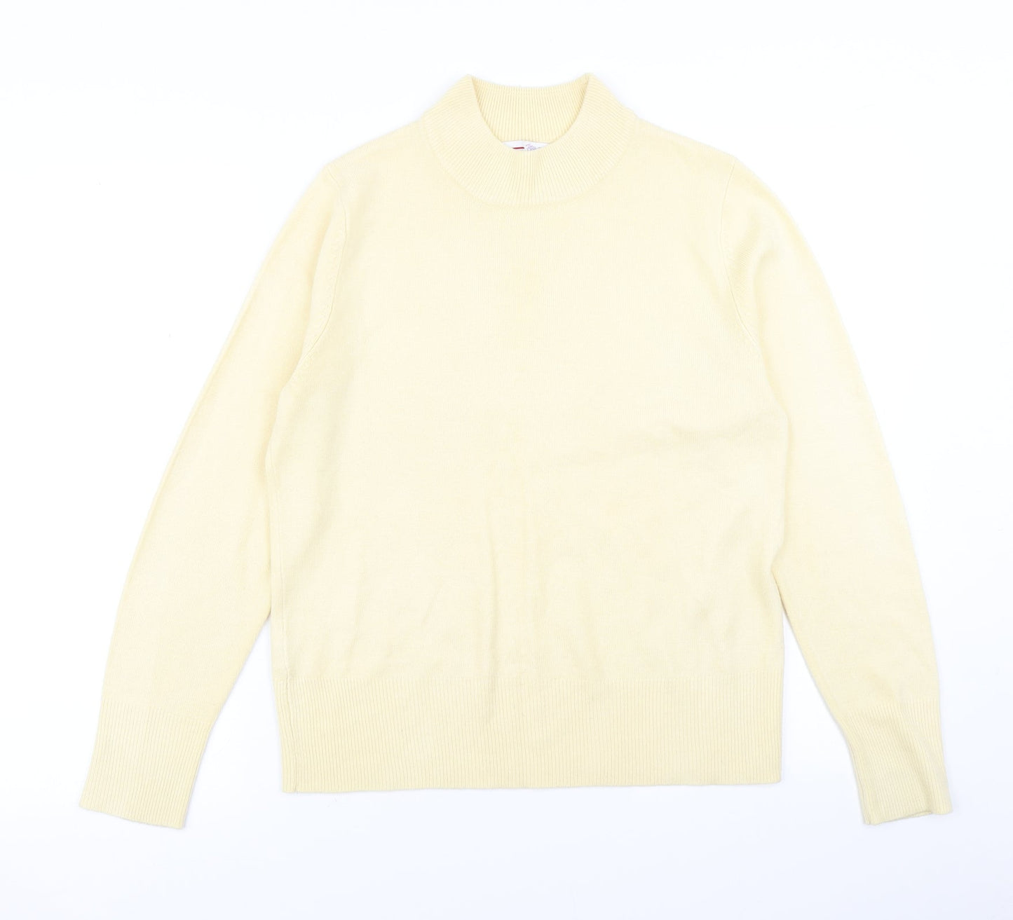 Papaya Womens Yellow  Knit Pullover Jumper Size 12