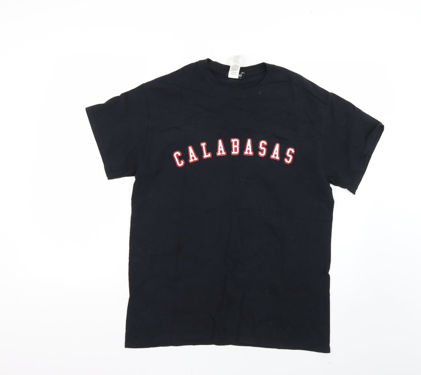 Boohoo Mens Black    T-Shirt Size S