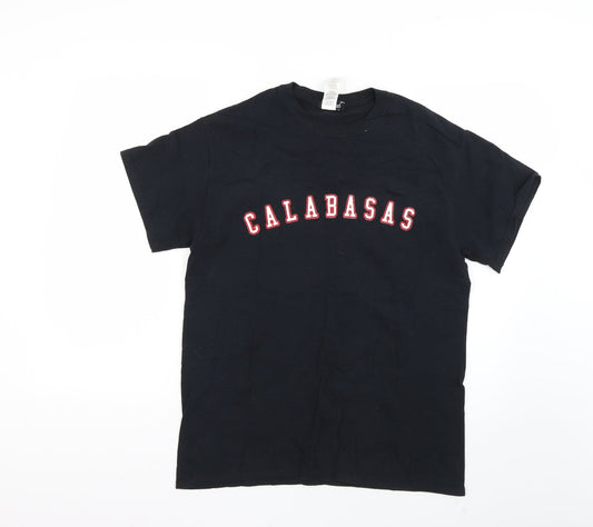Boohoo Mens Black    T-Shirt Size S