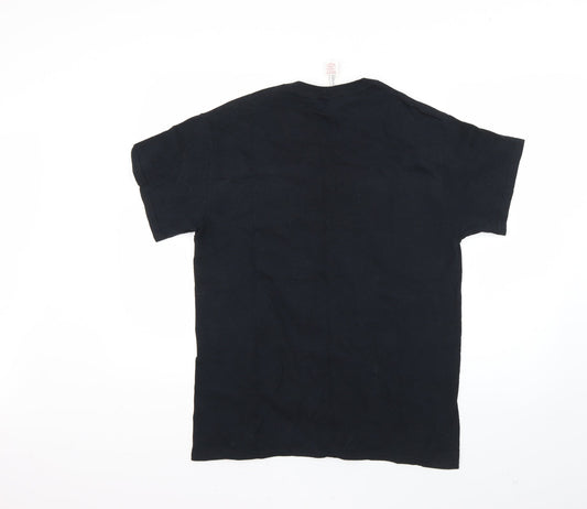 Boohoo Mens Black    T-Shirt Size S