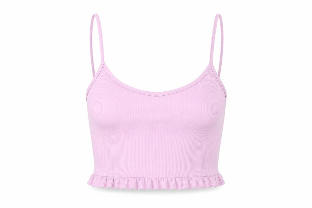 PRETTYLITTLETHING Womens Purple   Basic Tank Size 8