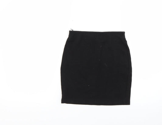 top class Girls Black   Mini Skirt Size 11-12 Years