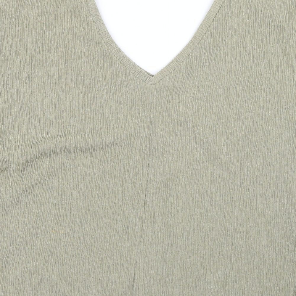 Marks and Spencer Womens Green   Basic Blouse Size 10