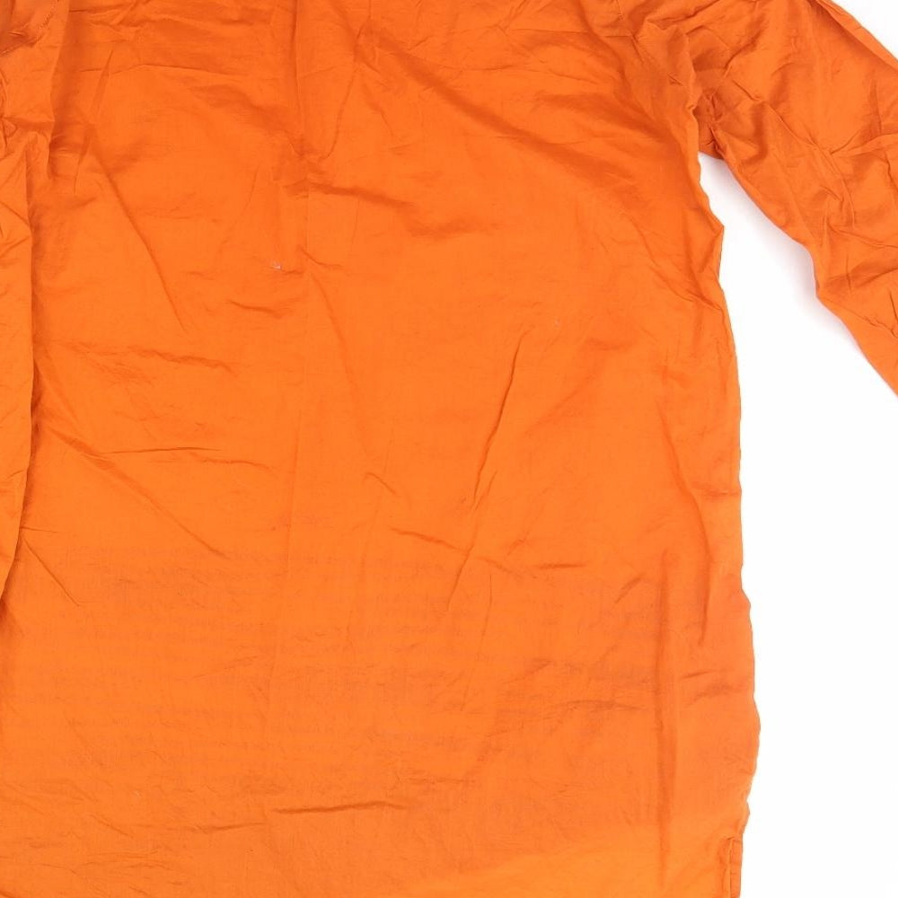 Preworn Womens Orange   Basic Blouse Size S
