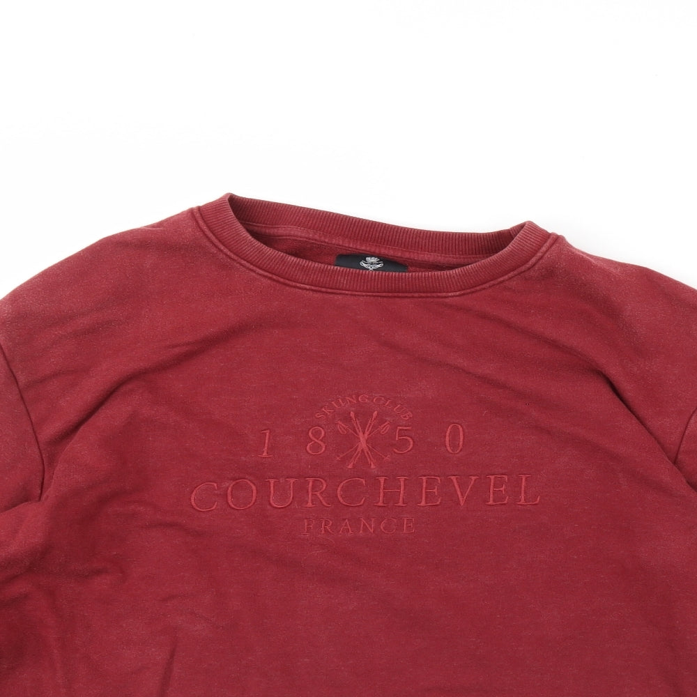 Threadbare Womens Red   Pullover Jumper Size 12