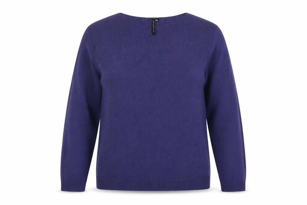 Essentials Womens Blue  Knit Pullover Jumper Size 10