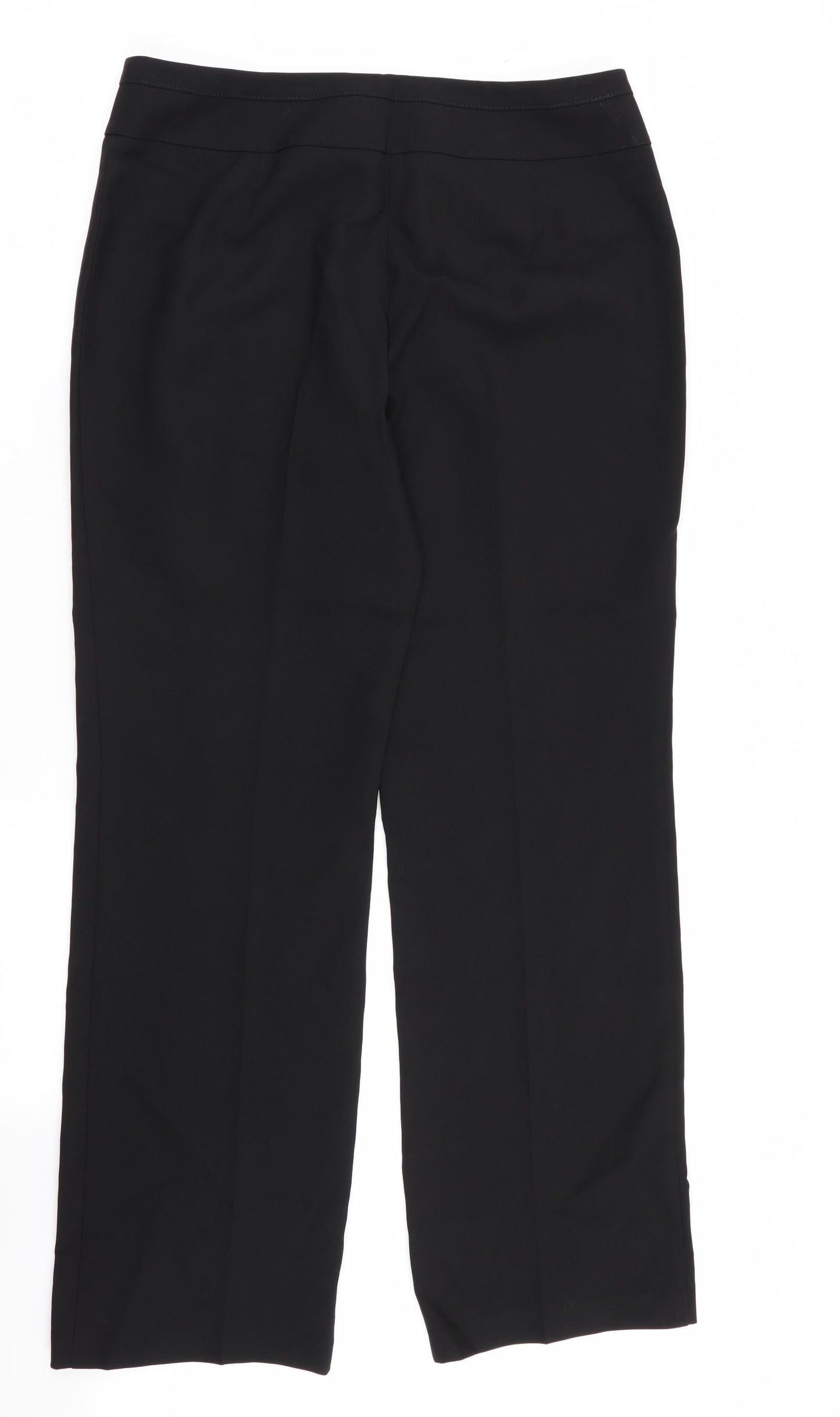 Preworn Womens Black   Trousers  Size 30 in L31 in