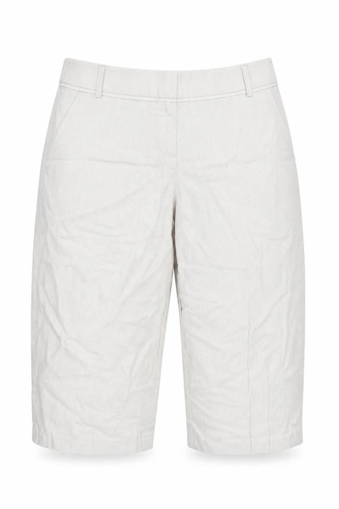 Preworn Womens Beige   Capri Trousers Size 30 in