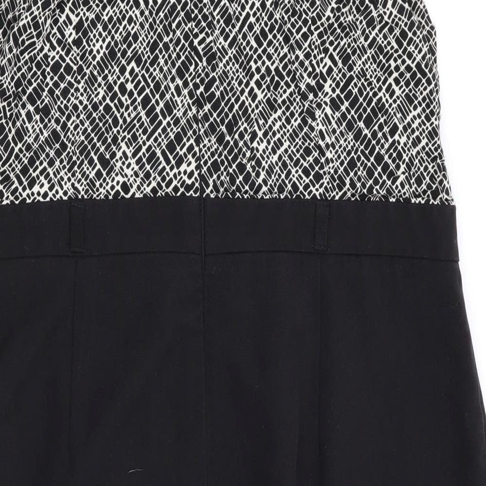 BHS Womens Multicoloured Geometric  Fit & Flare  Size 20