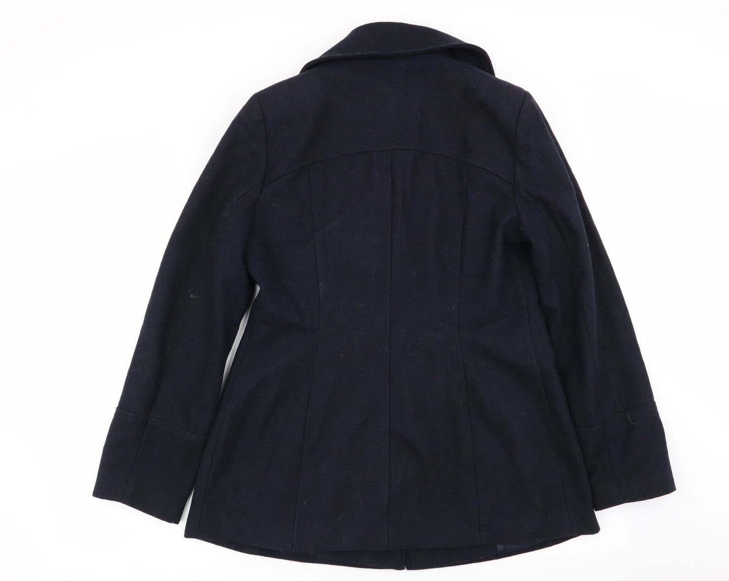 Asda George Womens Blue   Overcoat Coat Size 12