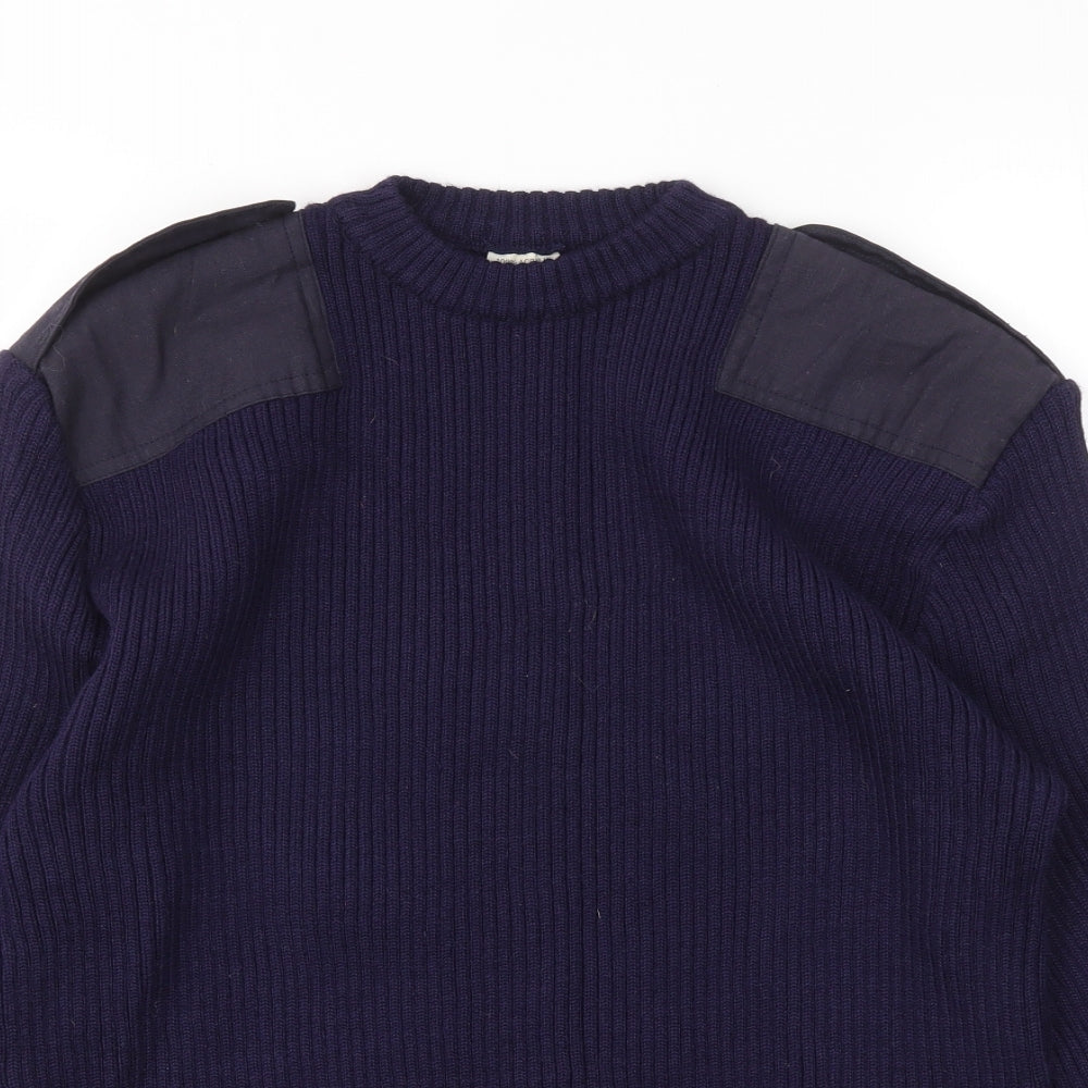 Preworn Girls Blue   Pullover Sweatshirt Size L