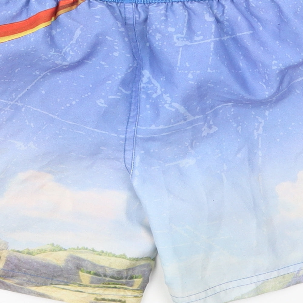 Disney Boys Multicoloured Geometric  Sweat Shorts Size 4 Years