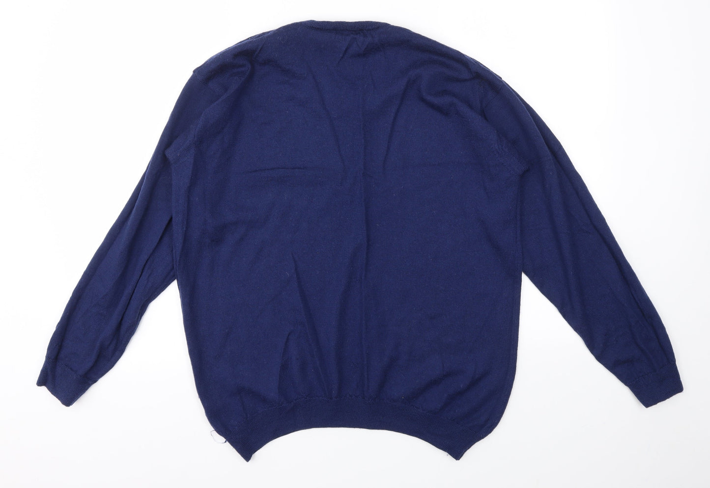 PETER GRIBBY Mens Blue   Pullover Sweatshirt Size L