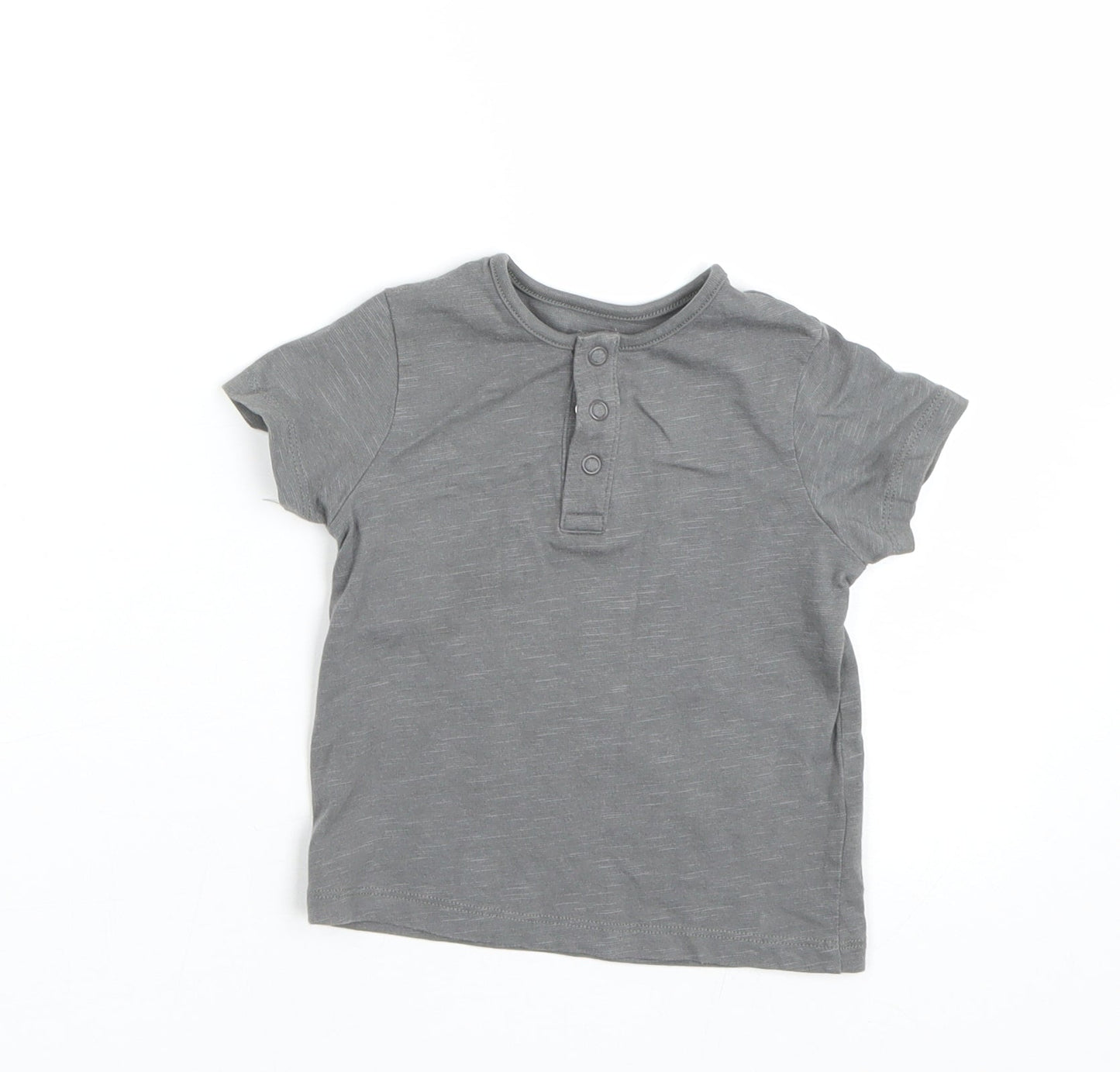 TU Girls Grey   Basic T-Shirt Size 9-12 Months