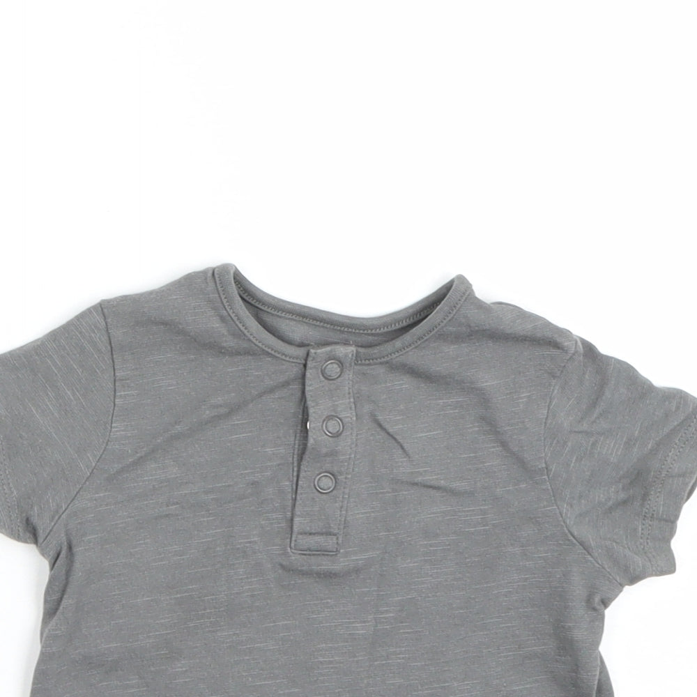 TU Girls Grey   Basic T-Shirt Size 9-12 Months