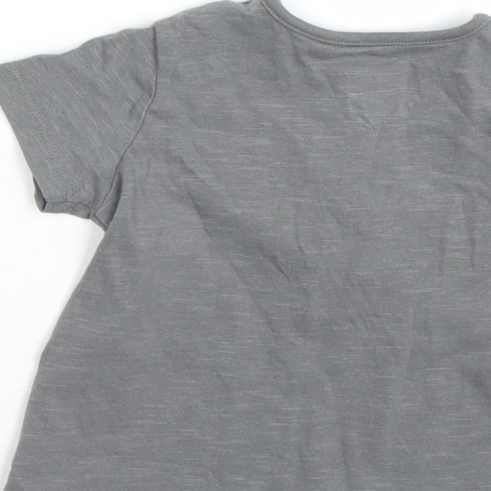TU Girls Grey   Basic T-Shirt Size 9-12 Months
