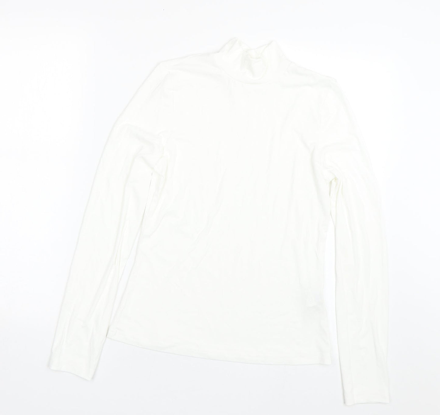 Shien Womens White   Basic T-Shirt Size L