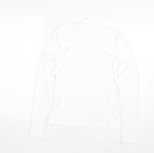 Shien Womens White   Basic T-Shirt Size L