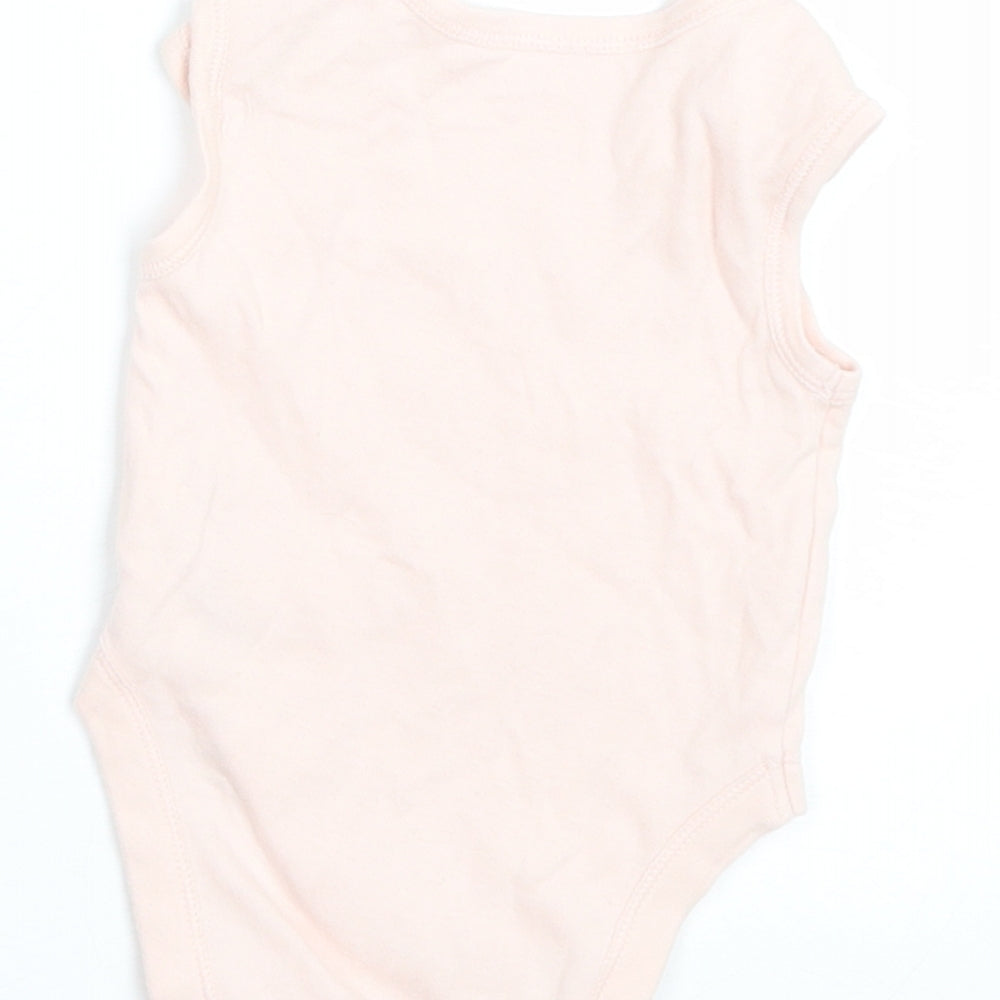 Primark Girls Pink   Basic T-Shirt Size 0-3 Months