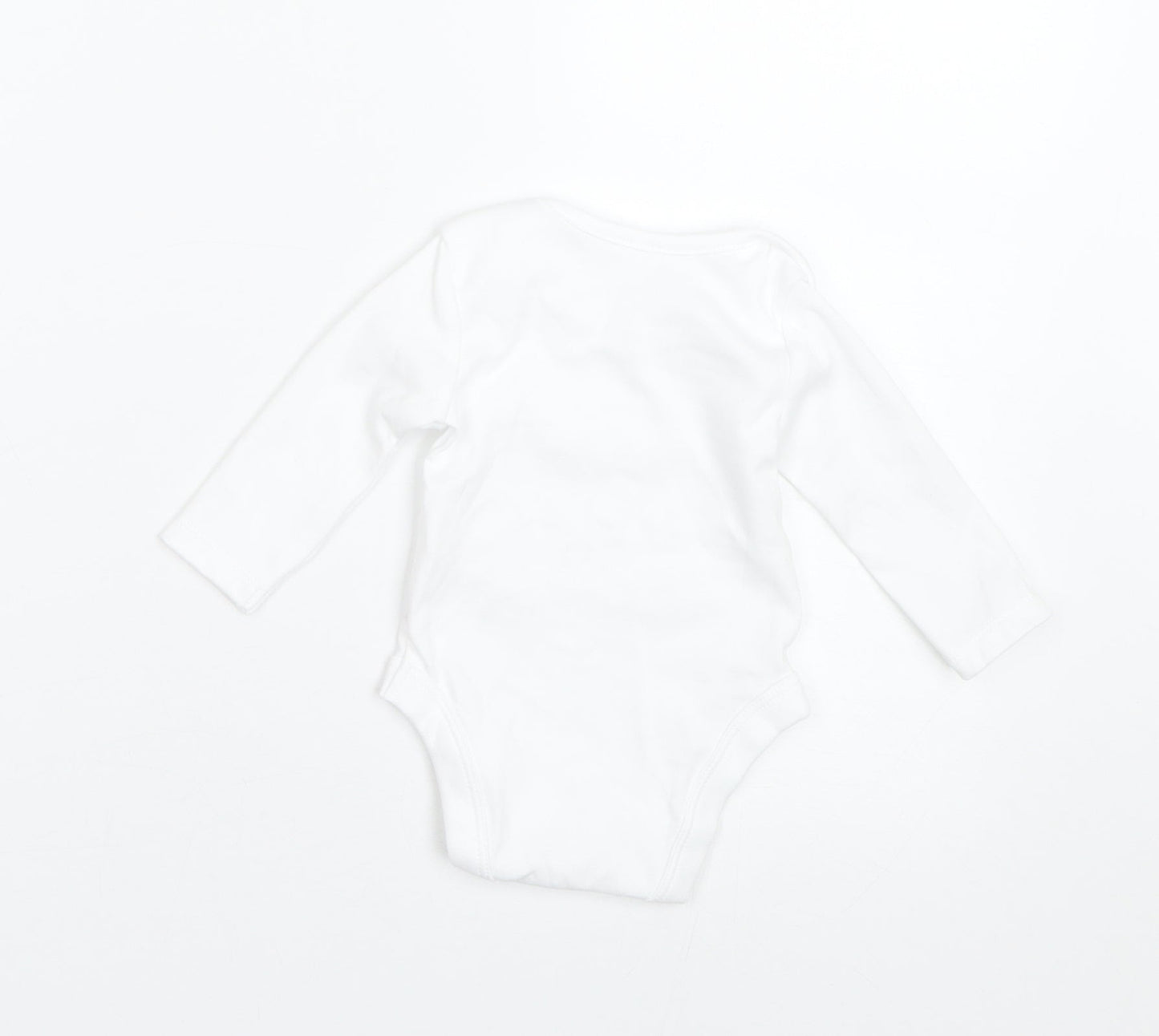 George Baby White   Basic T-Shirt Size 0-3 Months