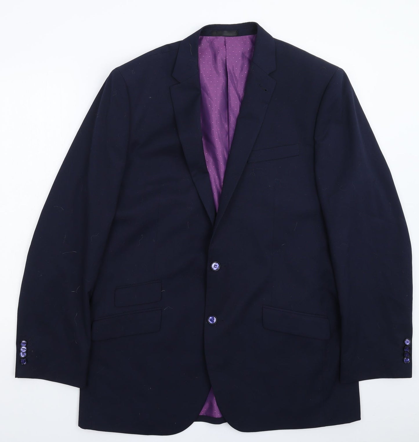 Greenwoods Mens Blue   Jacket Suit Jacket Size 44