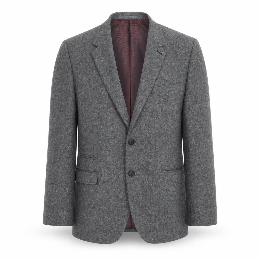 Mens 40 Chest Regular Fellini Grey Jacket
