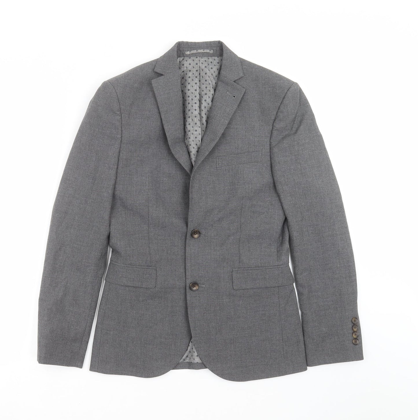 NEXT Mens Grey   Jacket Suit Jacket Size 34