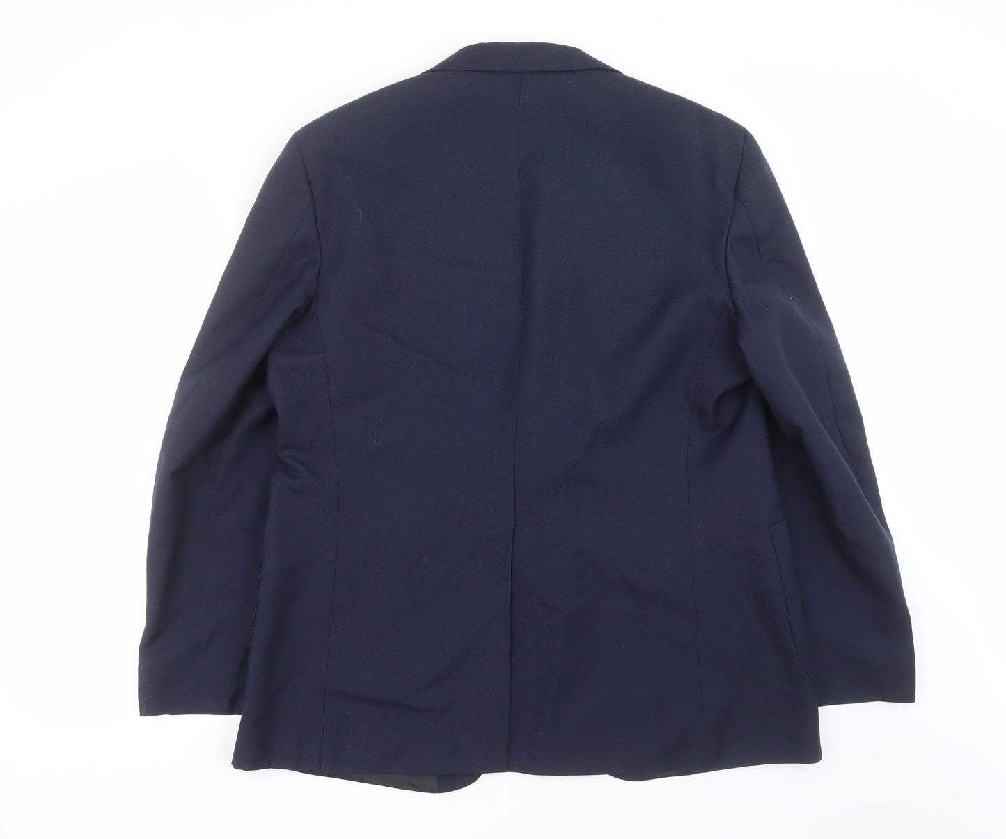 John Collier Mens Blue   Jacket Suit Jacket Size 44