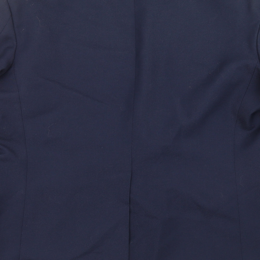 John Collier Mens Blue   Jacket Suit Jacket Size 44