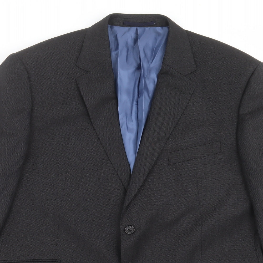 Marks and Spencer Mens Grey   Jacket Suit Jacket Size 44
