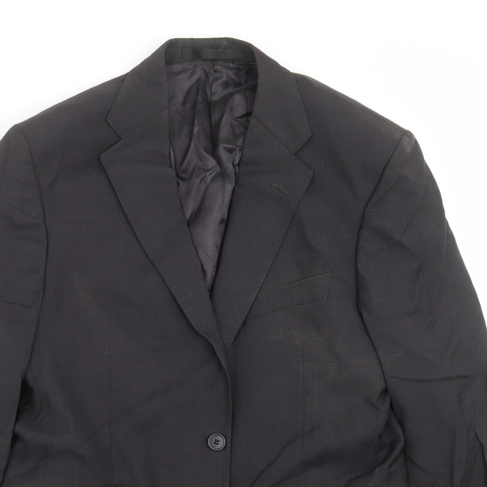 Marks and Spencer Mens Grey   Jacket Suit Jacket Size 38