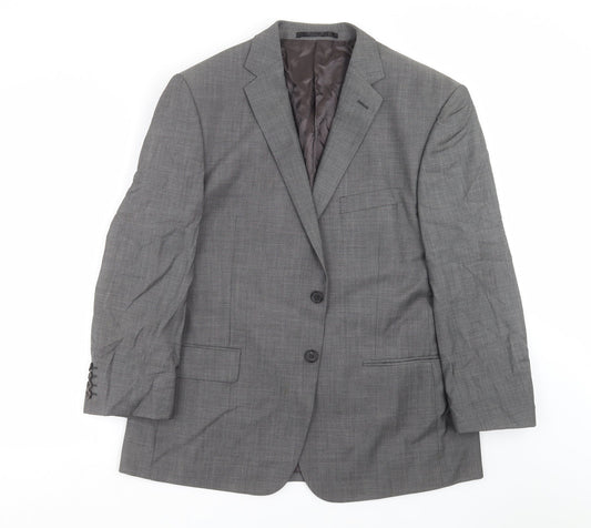 Marks and Spencer Mens Grey   Jacket Suit Jacket Size 42