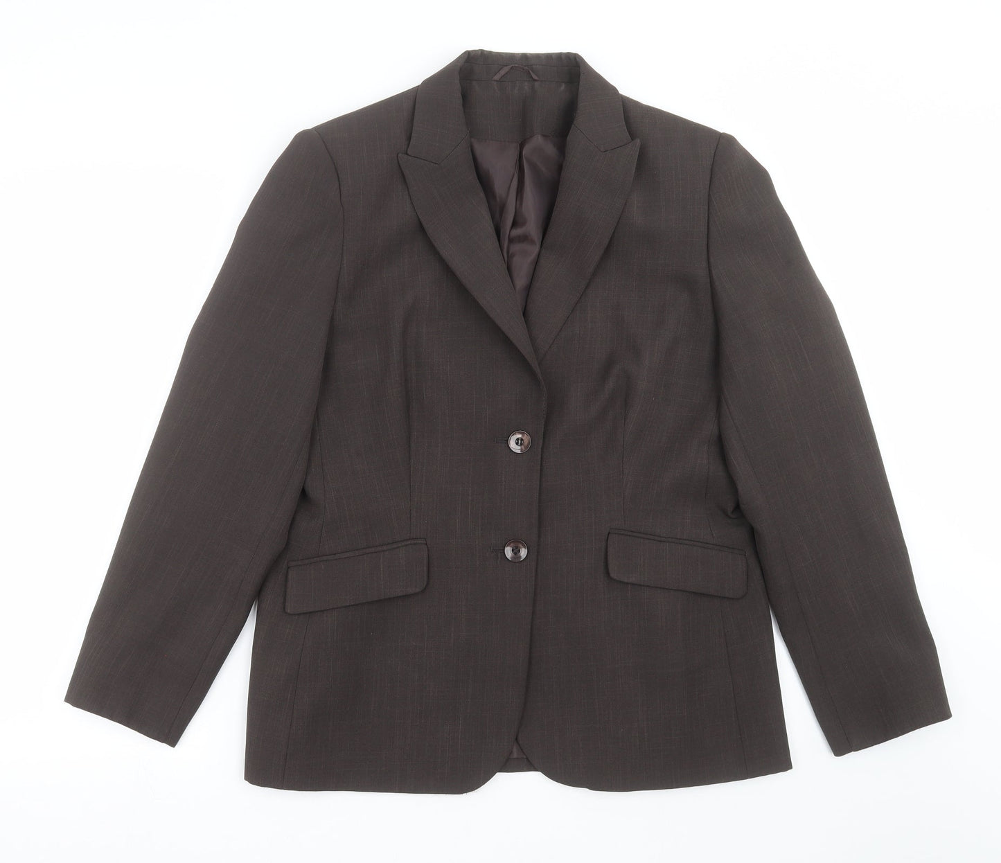 berketex Womens Brown   Jacket Suit Jacket Size 14