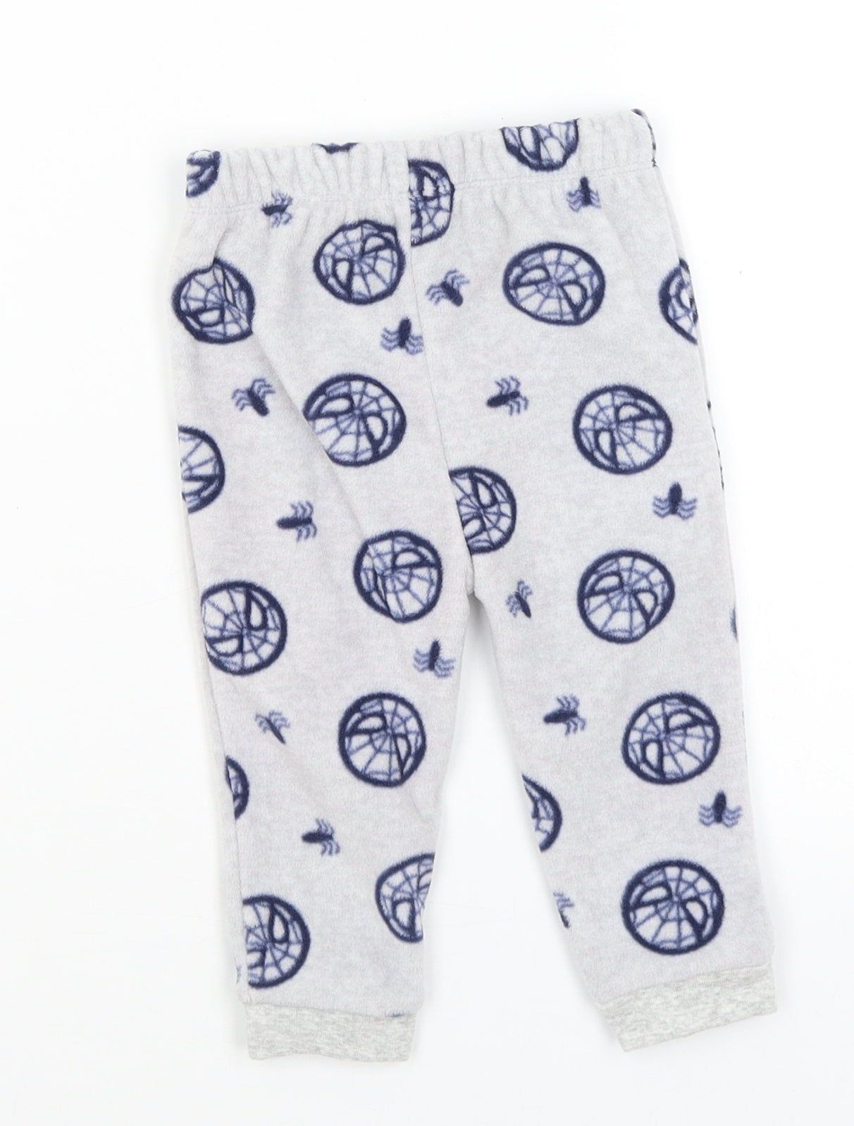 George Baby Grey Solid  Capri Pyjama Pants Size 9-12 Months  - Spiderman