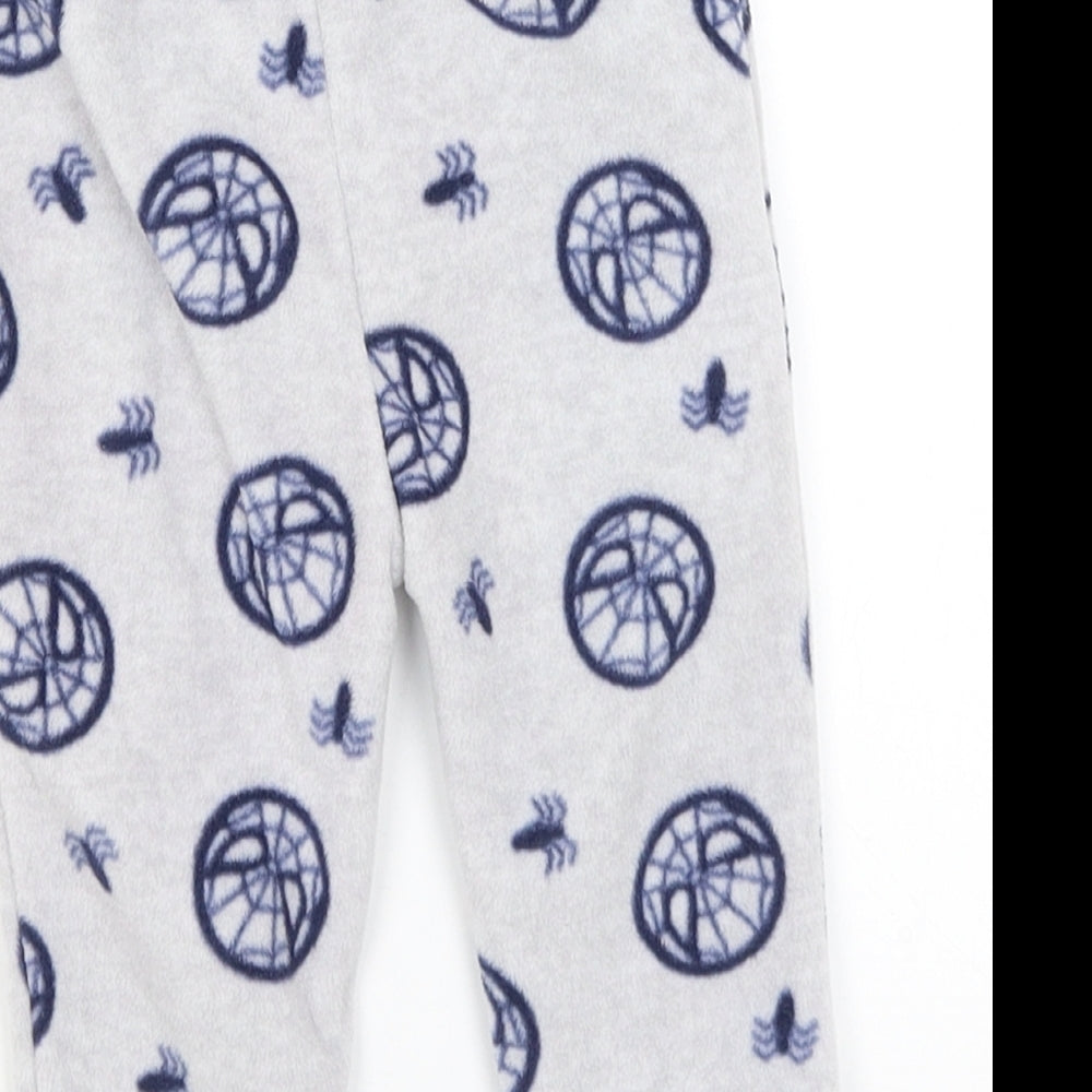 George Baby Grey Solid  Capri Pyjama Pants Size 9-12 Months  - Spiderman