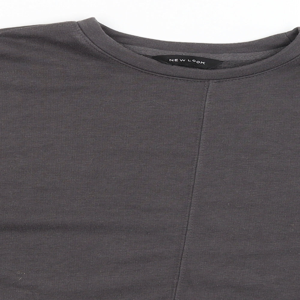 New Look Womens Grey   Pullover Jumper Size 8