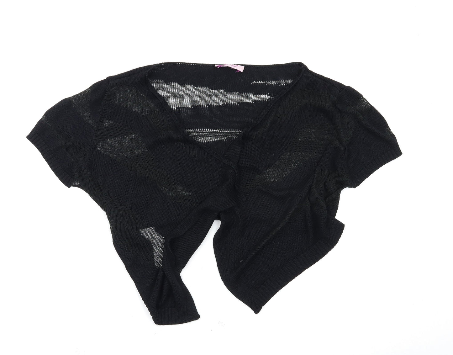 Per Una Womens Black   Cardigan Jumper Size 16