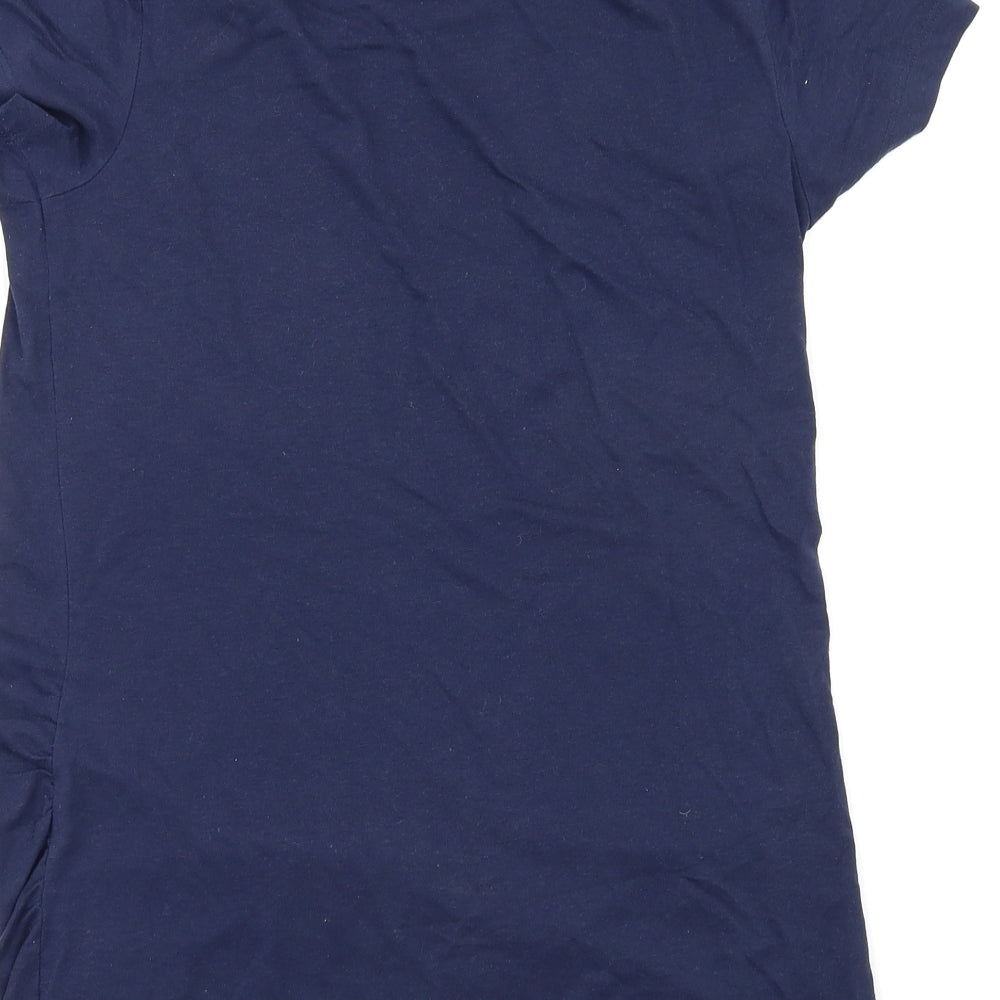 Peacocks Womens Blue   Basic T-Shirt Size 10