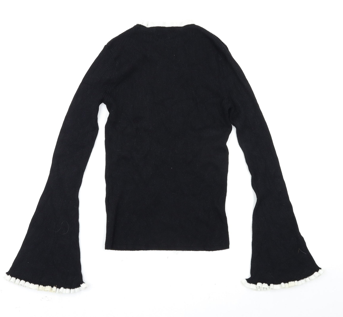 Marks and Spencer Womens Black   Pullover Jumper Size 8