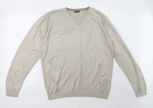 West Rock Mens Beige   Pullover Sweatshirt Size M