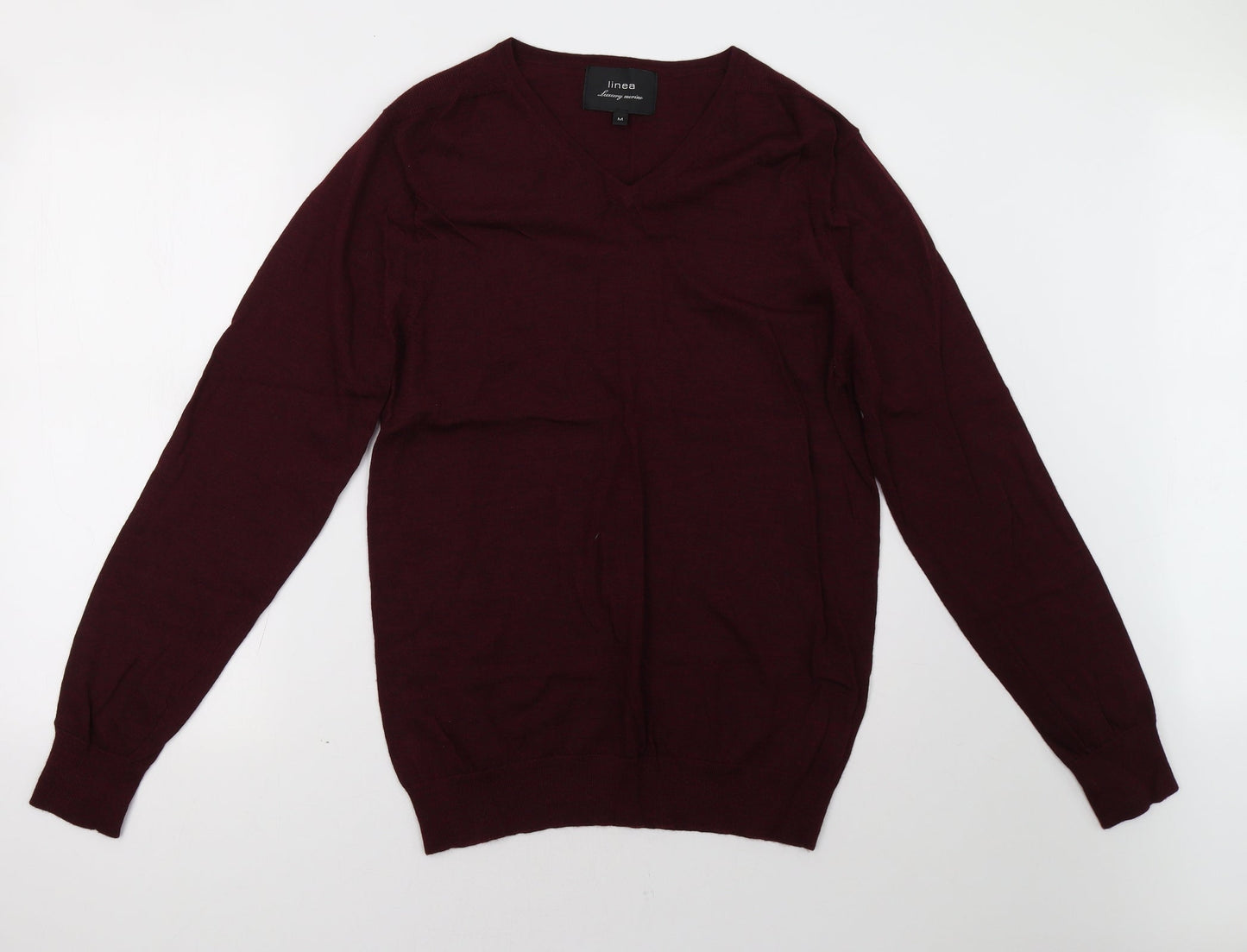 Linea Mens Red   Pullover Sweatshirt Size M