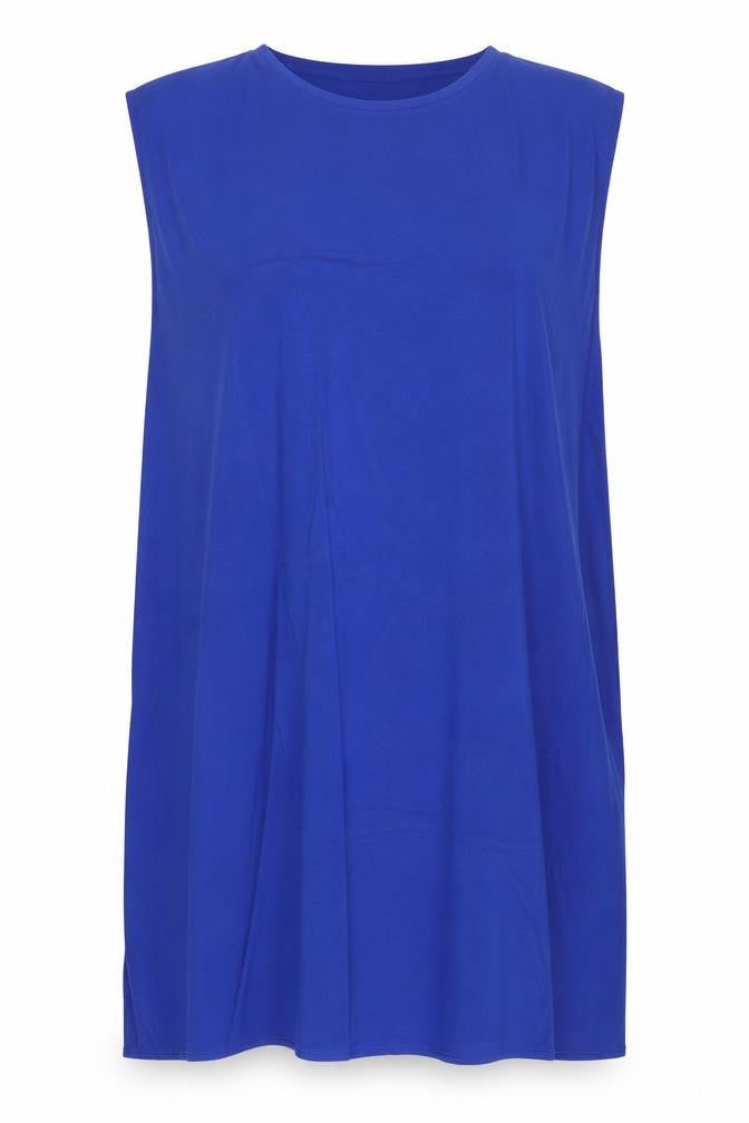 M&S Womens Blue   Basic Blouse Size 12