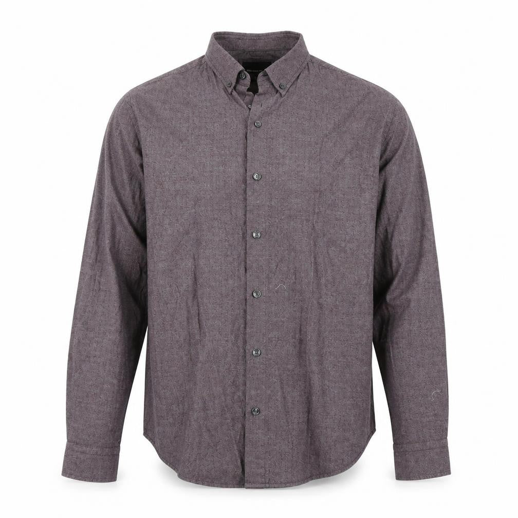 Remus Uomo Mens Purple    Button-Up Size L