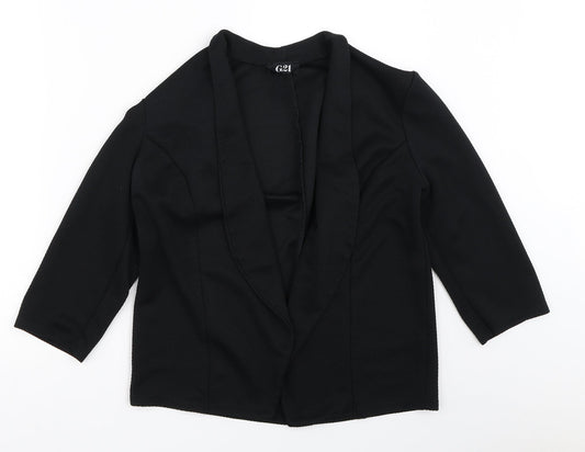 George Womens Black   Jacket Blazer Size 14