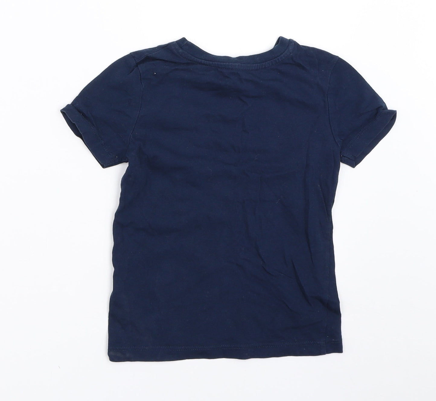 George Boys Blue   Basic T-Shirt Size 2-3 Years