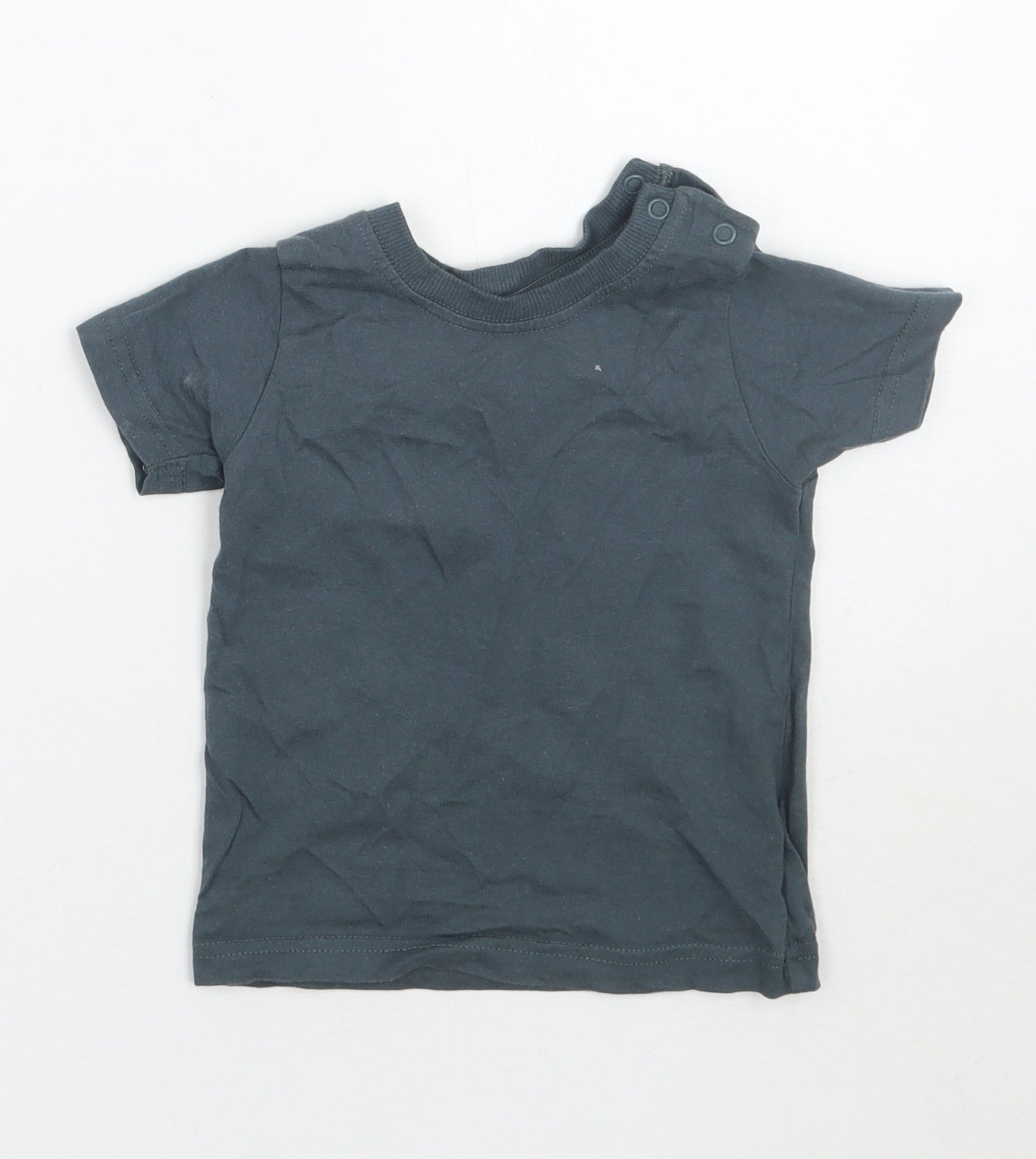 Nutmeg Baby Grey   Basic T-Shirt Size 9-12 Months