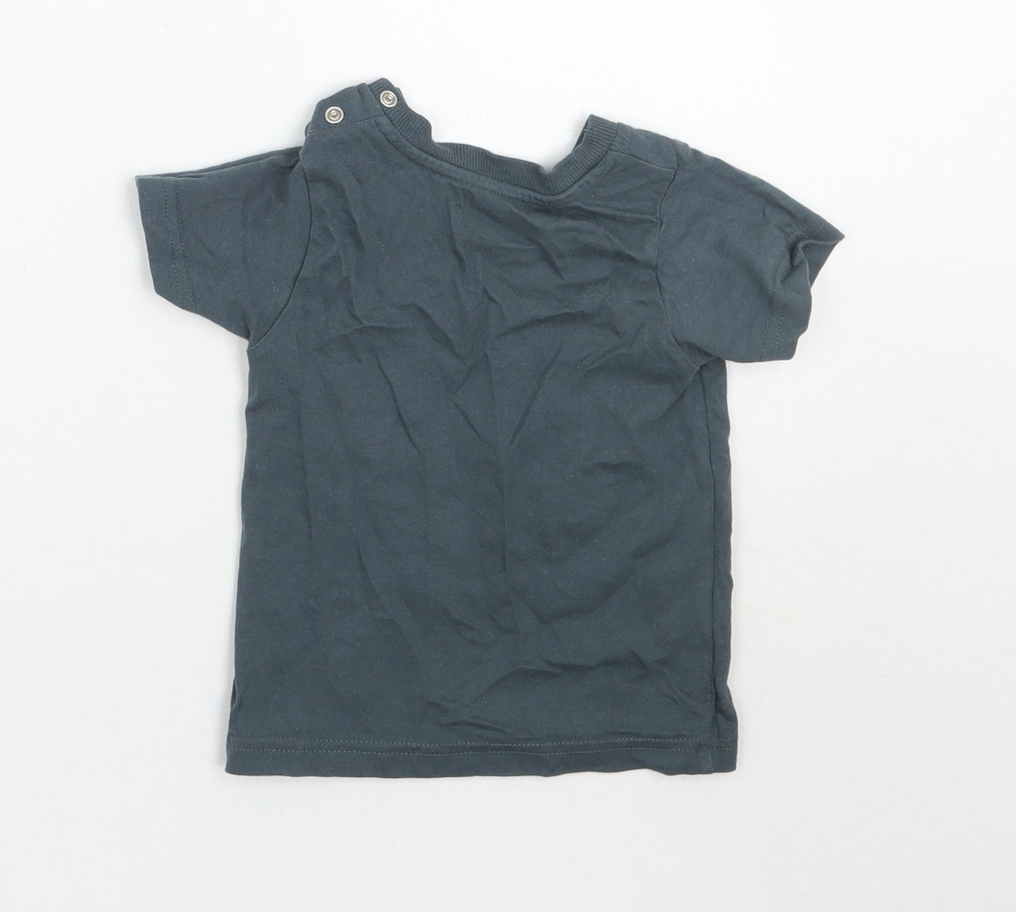 Nutmeg Baby Grey   Basic T-Shirt Size 9-12 Months
